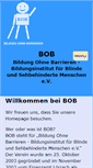 Mobile Screenshot of bildung-ohne-barrieren.de
