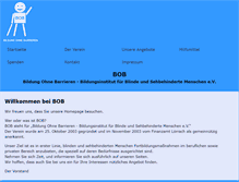 Tablet Screenshot of bildung-ohne-barrieren.de